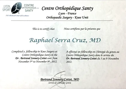 CERTIFICADO Lyon